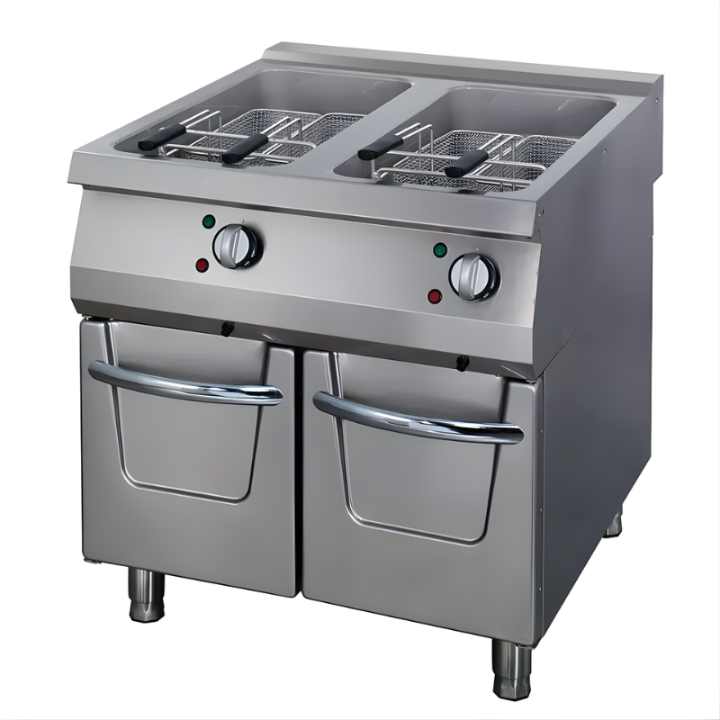 Double Well Electric Fryer 2*22L(TFFE22+22-OFEI 8090)