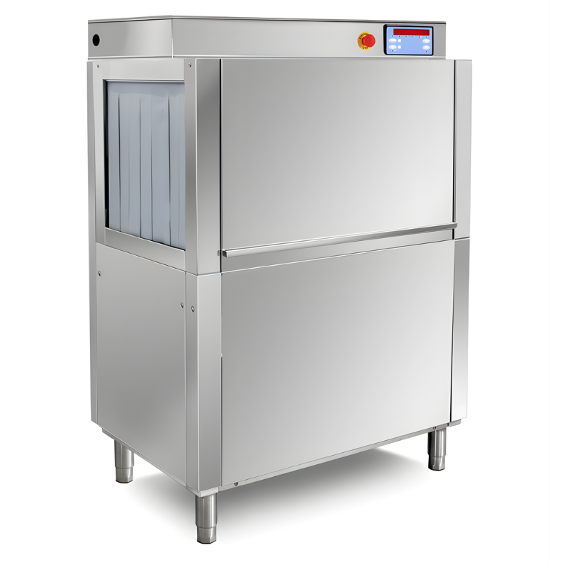 Electric Rack Conveyor Dishwasher Machine(RX101E) w/ Blower Dryer