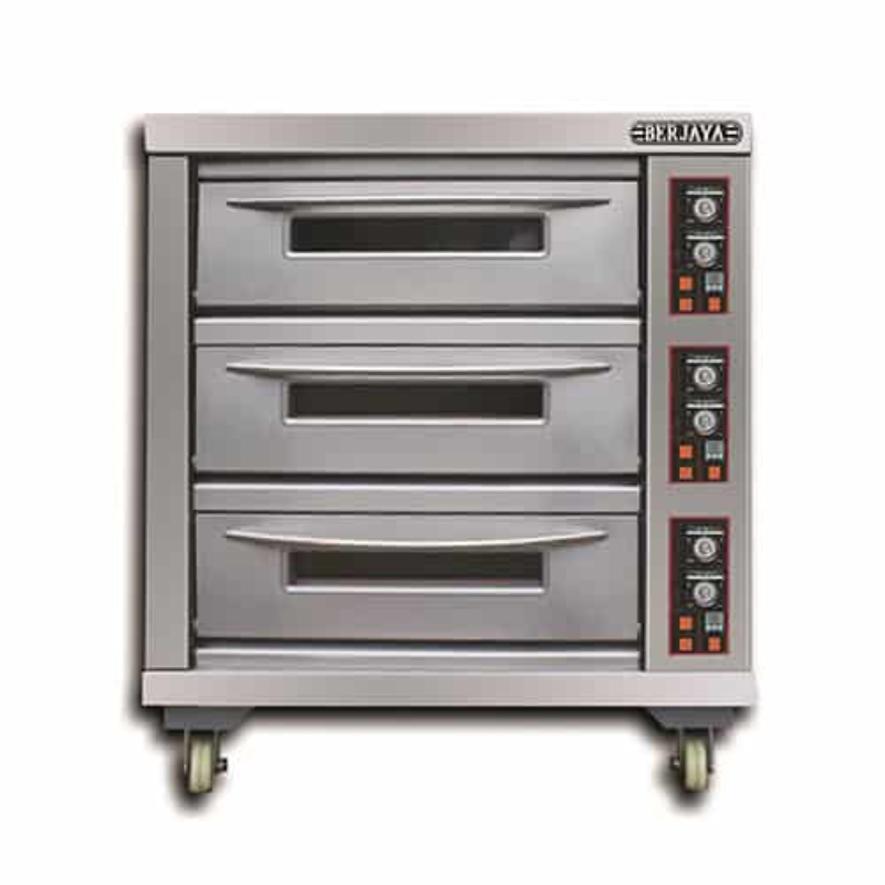 Infrared Electrical Baking Oven 9 trays 3 deck oven