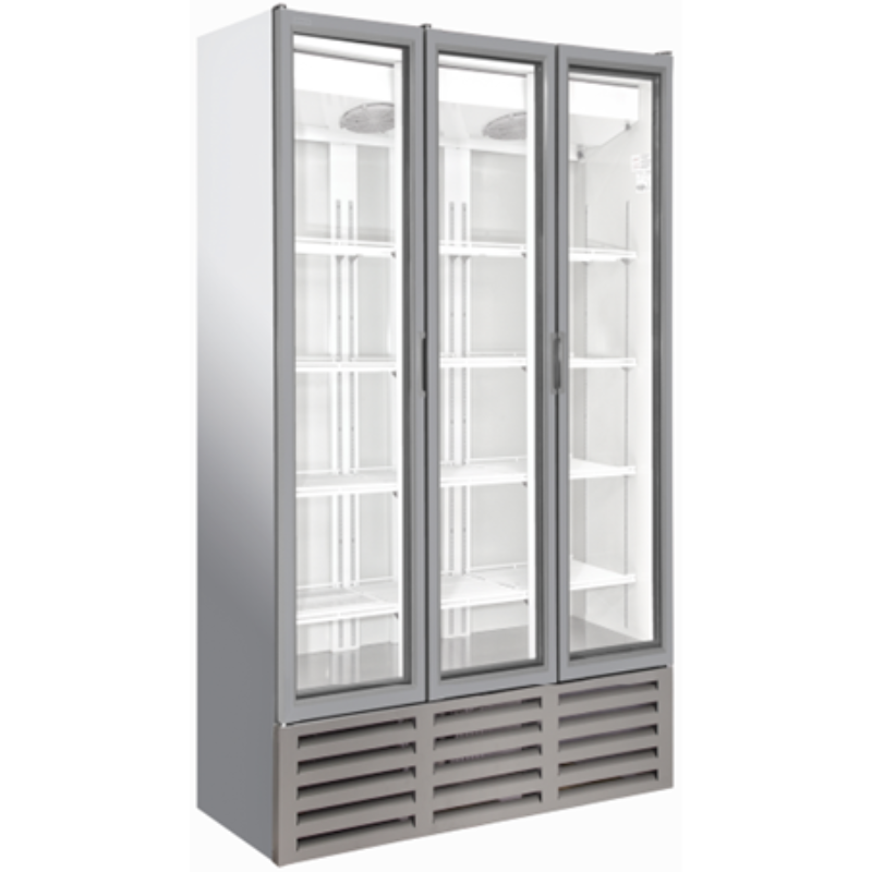 Three Door Large Beverage Coolers(S1500SC WOC SLIM 3D)