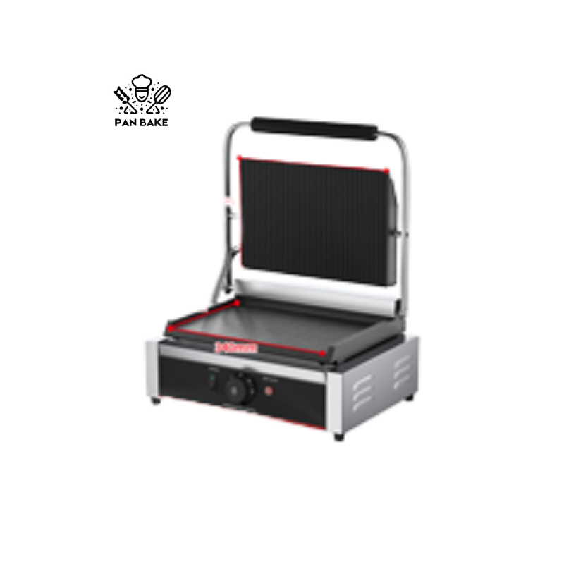 Commercial Electric Panini Grill (Up Grooved, Down Flat) UAE