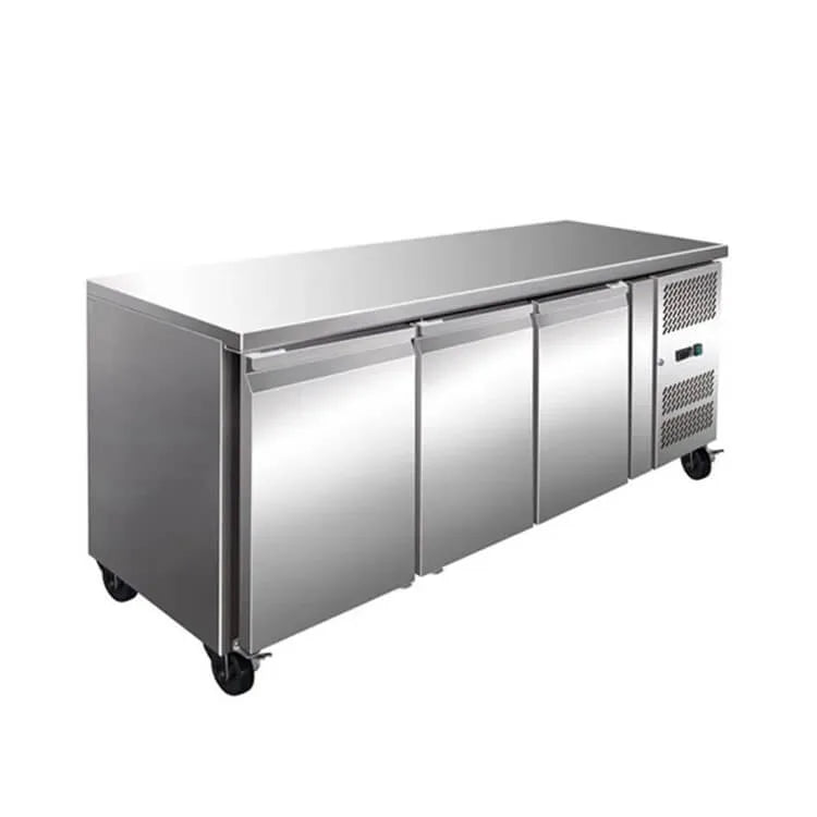 commercial Three door counter chiller