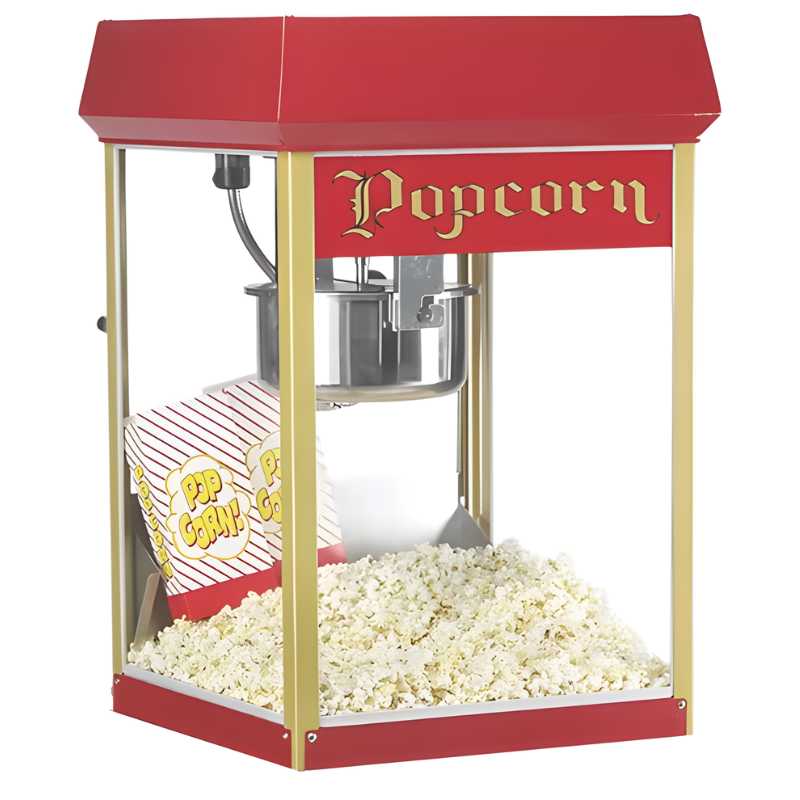 Gold Medal Red Fun Pop 8oz Commercial Popcorn Machine