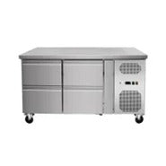 Low boy chiller 4 drawer