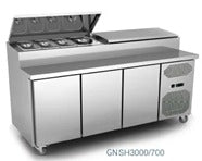 Three Door Sandwich counter chiller