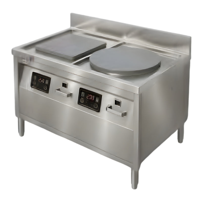 Induction Chapati Tawa with Puffer Commercial Machine