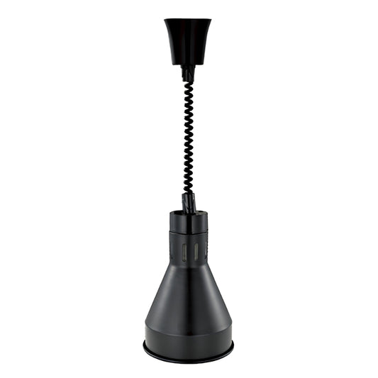 Black Infrared Food Warmer Heat Lamp