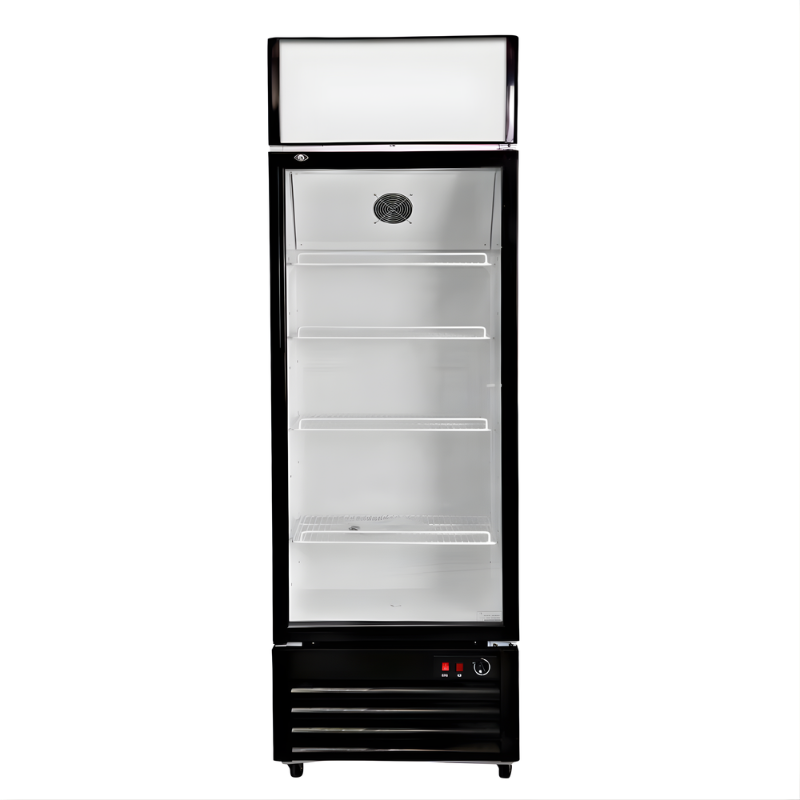 Trooz Line Upright Glass Door Display Chiller 348L Commercial