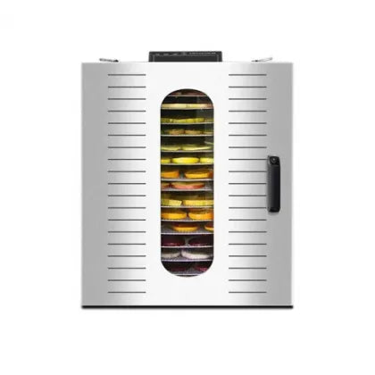 Commercial 16-Tray Stainless Steel Food Dehydrator