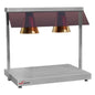 PBC-2F heavy-duty 2 light food warmer with 0.50kW heating system