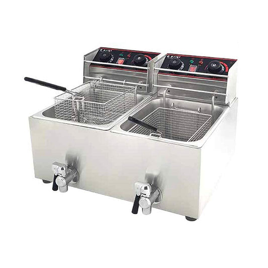 Electric double fryer