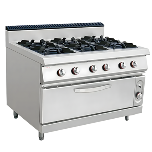 6 Burner Range