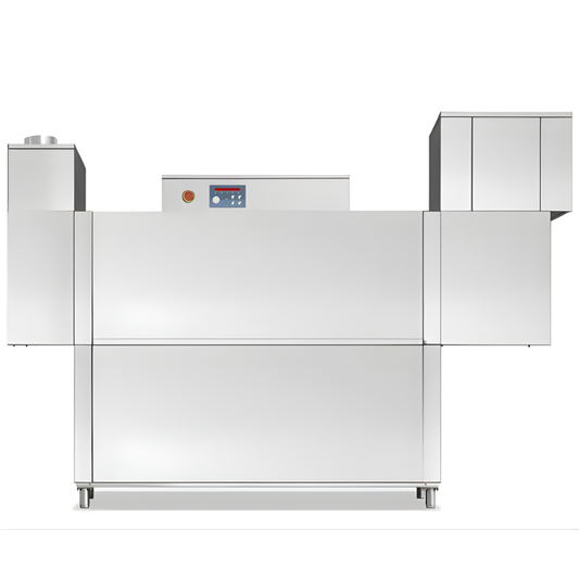 Electric Rack Conveyor Dishwasher Machine(RX164E) w/ Blower Dryer