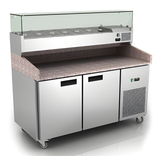 Pizza Pre Counter With Vrx Top