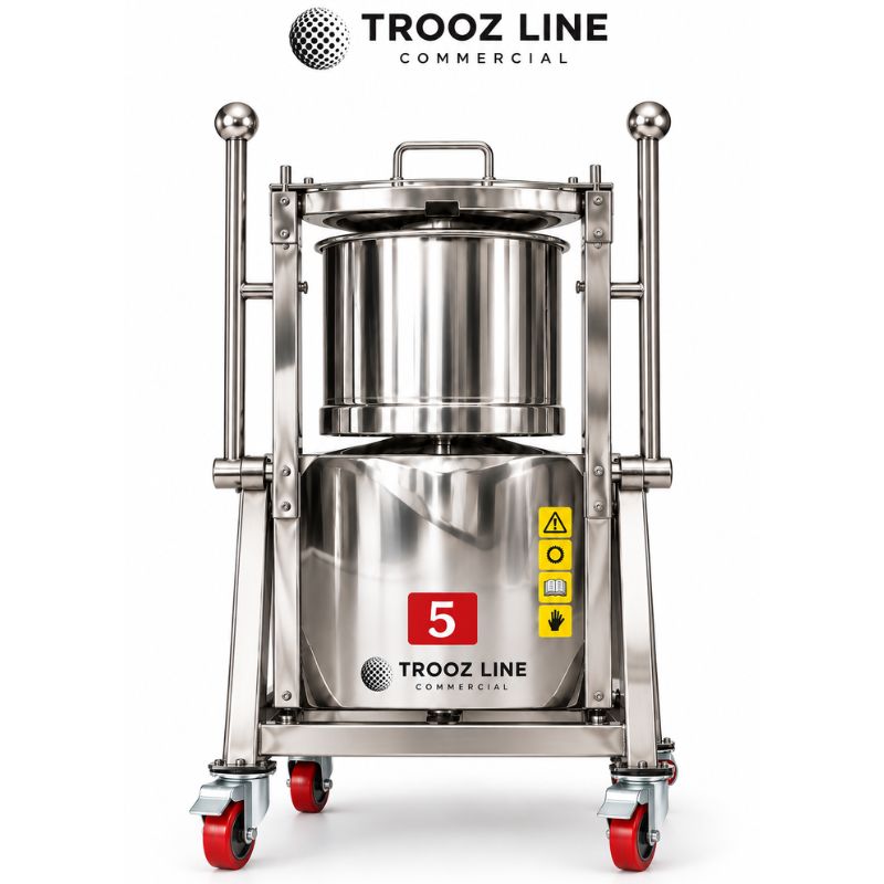 Tilting Wet Grinder 5L – Commercial Idli & Dosa Batter Grinder