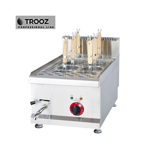 Electric Pasta Cooker S/steel heavy duty Counter Top Pasta Cooker(AISI 304)