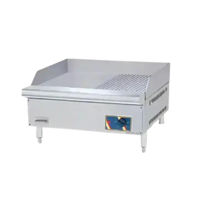 S/S table top electrical griddle half-ribbed(EG5250-12R)