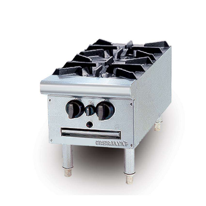 S/S 2 open burner VERTICAL table top(OB2)