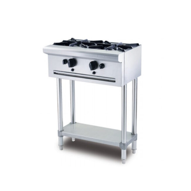 S/S 2 open burner Horizontal Free Standing(OB2SFS)