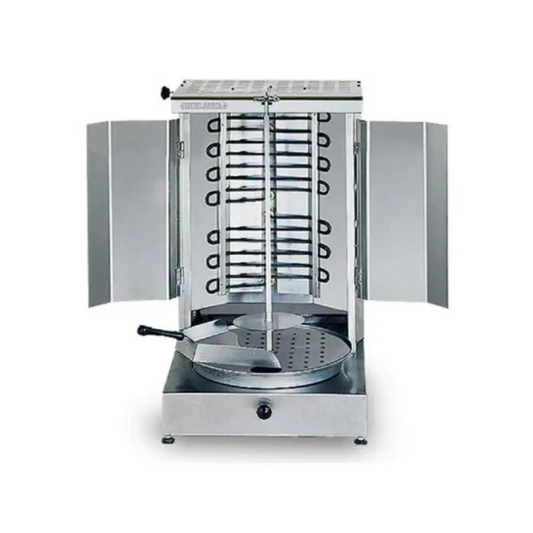 S/S electrical kebab machine 2 burner(KM2H)
