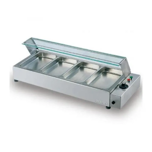 S/S mini bain marie counter 4 GN tray without cover(BMC4)