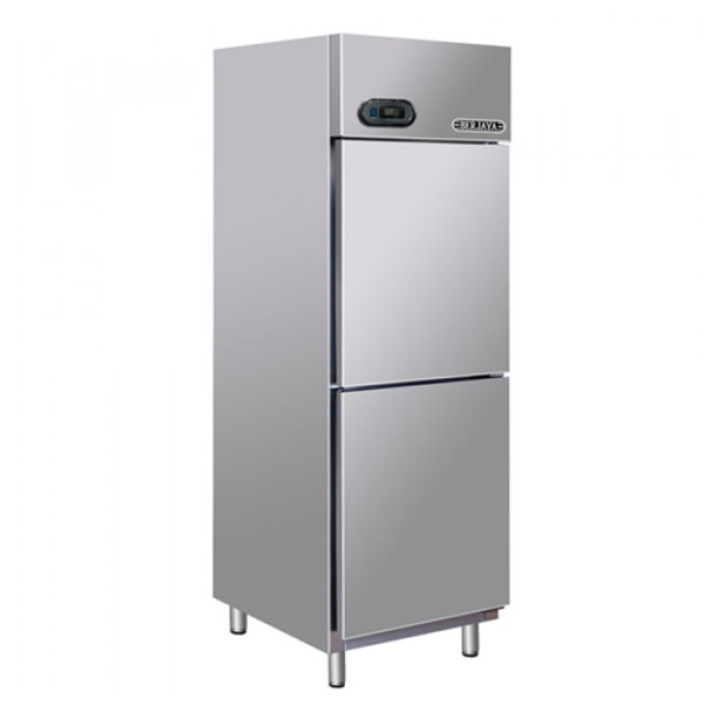 S/S Upright Double Door(magnetic)Chiller w/ Blower System(2 full door) Z Handle