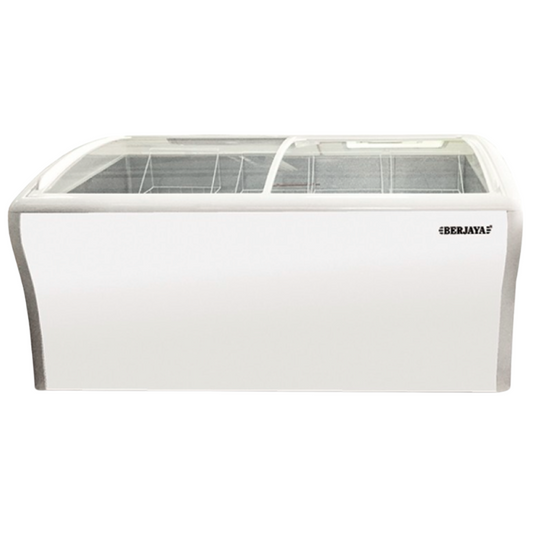 Chest Freezer(With Curve Glass Sliding) (BJY-CFGD400)