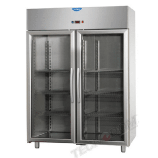 Armadio BT2-S/S Double Glass Door Freezer