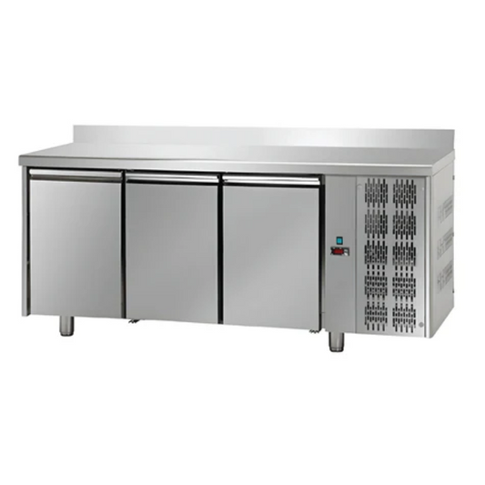 Tavolo TN3-S/S 3 Door Chiller With Backsplash