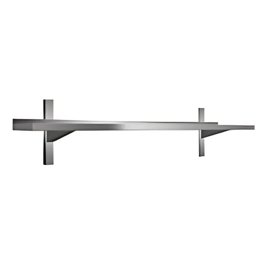 Stainless steel AISI304 wall shelf, 120 cm(ARP1204)