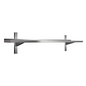 Stainless steel AISI304 wall shelf, 120 cm(ARP1204)