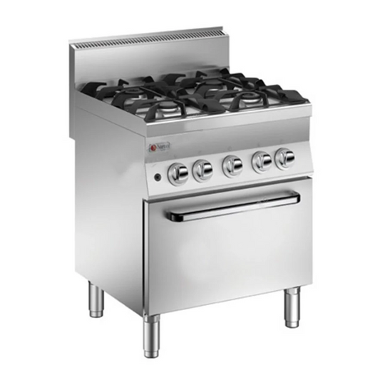 4 Burners Gas Range On Gas Oven(6NPC/GF722)