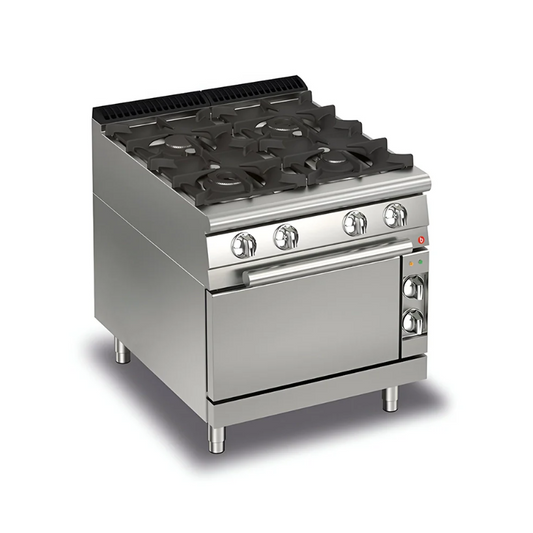 Gas Range 4 Burner On Gas Oven(NC90PCF/G8001(N9PCF/G8001)(C90PCF/G8001))