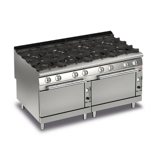 Gas Range 8 Burners On 2 Gas Ovens(90PCF/G1601(N9PCF/G1601))