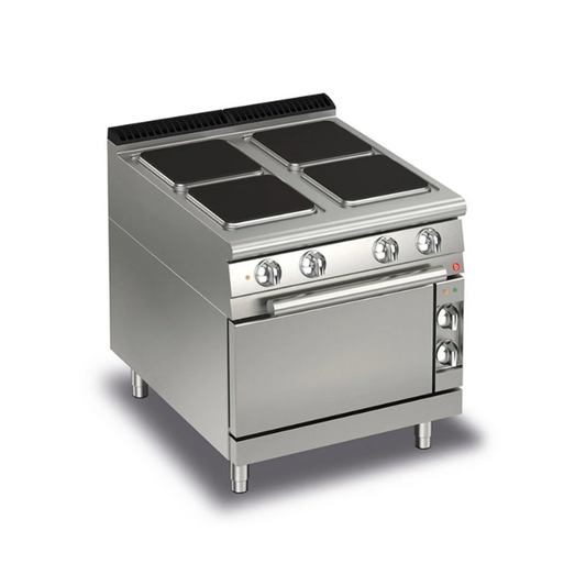 Electric 4 Square Hotplate With Oven(90PCF/E801)     