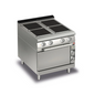 Electric 4 Square Hotplate With Oven(90PCF/E801)     