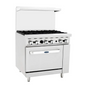 6 Burner 36" Range with Standard Oven(ATO-6B)