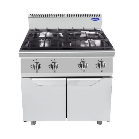 Gas Stove With Oven -70cm -4 Burners(AT7G4BO-2)