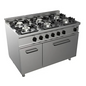 Gas Stove With Oven -90cm -6 Burners(AT9G6BO-2)