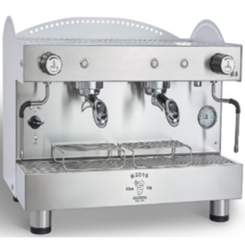 Push Button 2 Group Espresso Machine with Gas(B2016PM2IS3K)