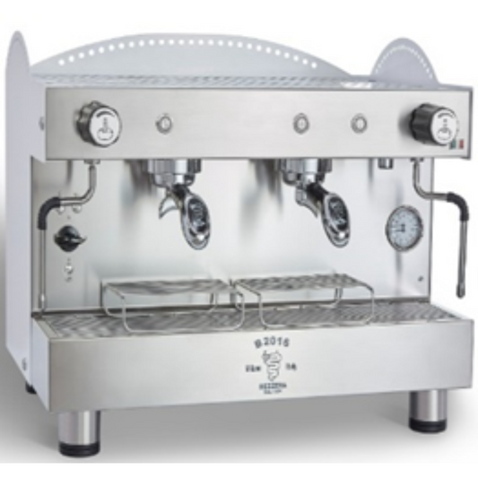 Push Button 2 Group Espresso Machine with Gas(B2016PM2IS3K)
