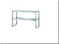 Stainless Steel Overhead Shelves 2 Tier For Tables