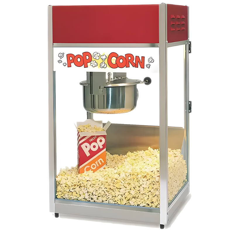 Desktop Popcorn Machine Gold Medal Econo 8 Popcorn Machine | 8oz Commercial Popcorn Maker ...
