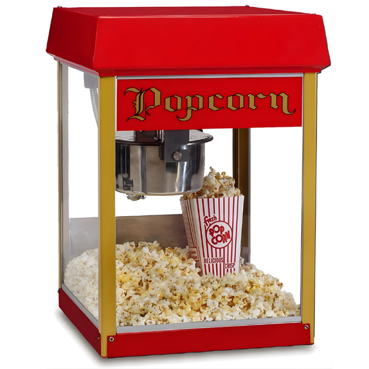 Gold Medal Red Fun Pop 4oz Commercial Popcorn Machine