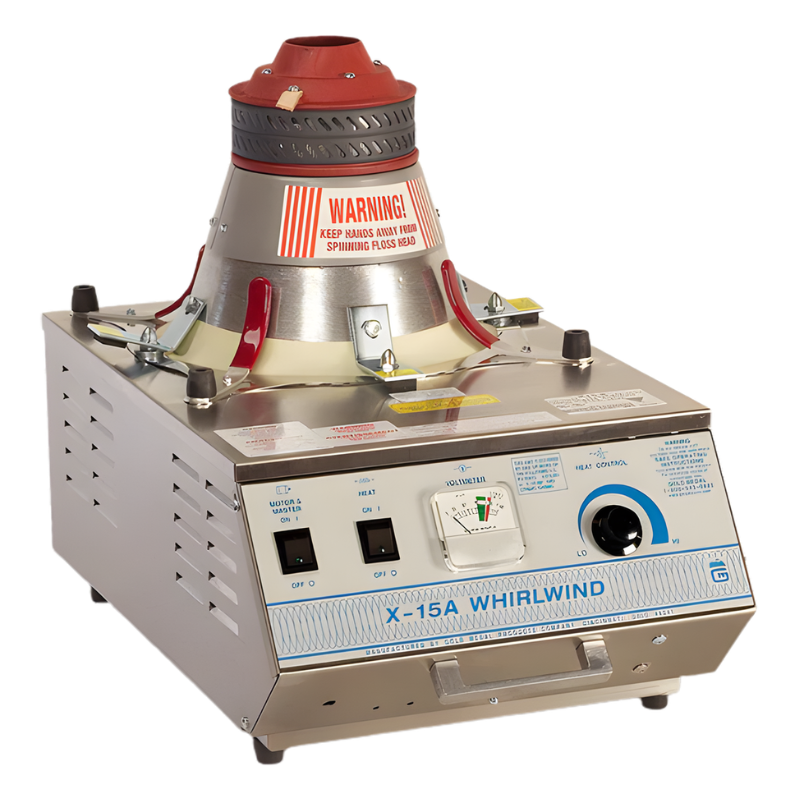 Gold Medal X-15 Stainless Steel Whirlwind Cotton Candy Machine