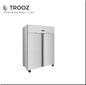 Double door upright freezer