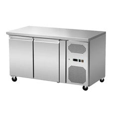 Two door counter freezer