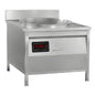 Commercial Induction Kadai Fryer 30L Stainless Steel Energy Saving