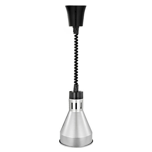 Silver Infrared Food Warmer Heat Lamp