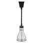 Silver Infrared Food Warmer Heat Lamp